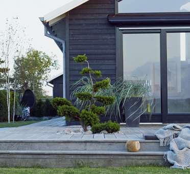 Havearkitekt Tor Haddeland designer have i sommerhus